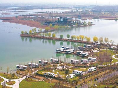 采煤沉陷区变身“城市绿肺” 河湖工程如何重塑绿色未来