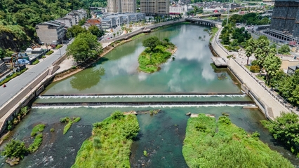 碧水绕城绘新景——文成县泗溪县城段创成省级美丽河湖纪实